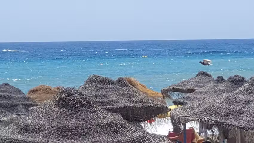 Carrasco Beach hamacas Benalmadena