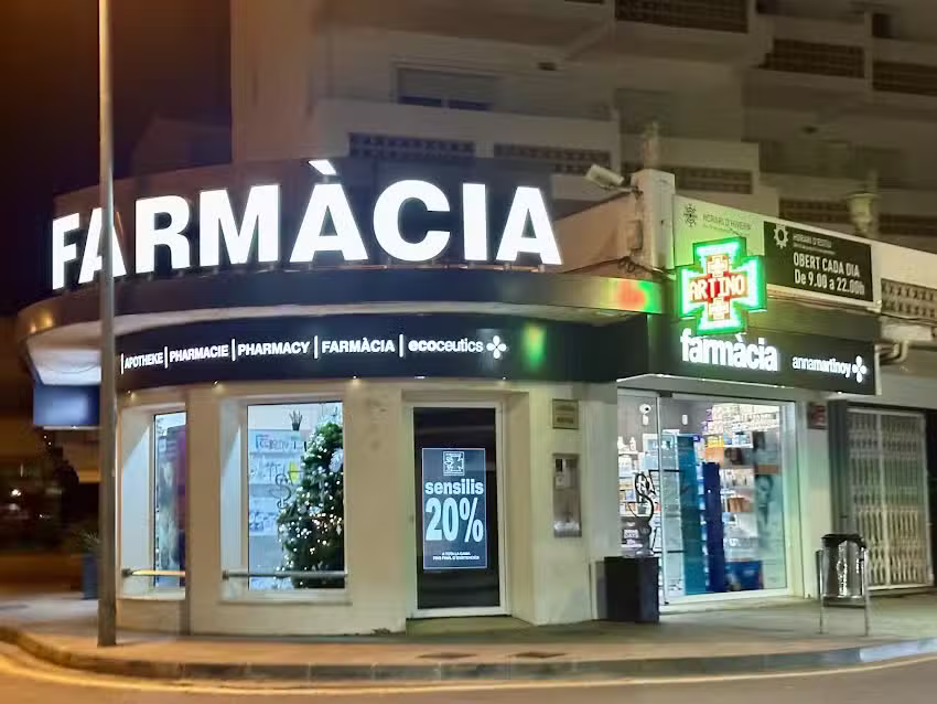 Farm&agrave;cia Anna Martinoy &ndash; l&rsquo;Escala &ndash; Riells
