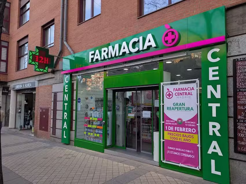 Farmacia central arganzuela 365 dias