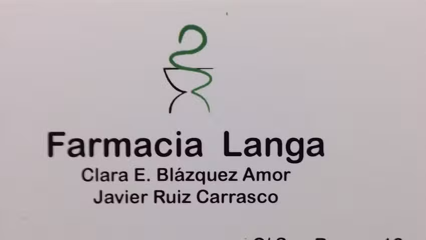 Farmacia Clara E. Bl&aacute;zquez Amor