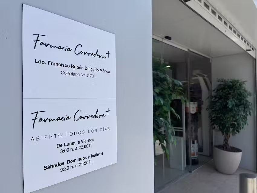 Farmacia Corredera Baza &ndash; Abierta los 365 d&iacute;as al a&ntilde;o