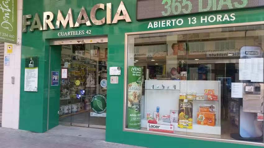 Farmacia Cuarteles 365 d&iacute;as