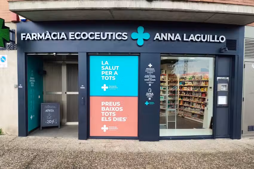 Farm&agrave;cia Ecoceutics Anna Laguillo
