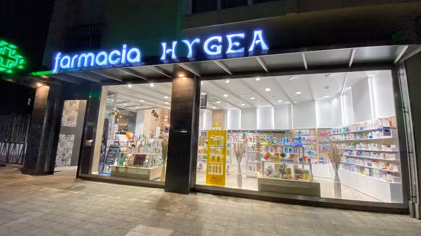 FARMACIA HYGEA (farmacia abierta TODOS LOS D&Iacute;AS DEL A&Ntilde;O, incluso d&iacute;as de GUARDIA) en Renedo de Pi&eacute;lagos
