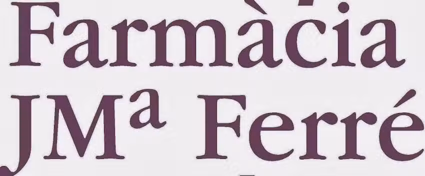 FARM&Agrave;CIA JM&ordf; FERR&Eacute; GARRICH