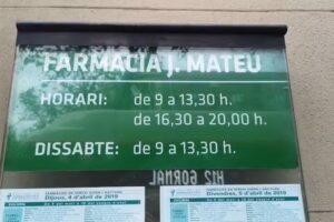 Farm&agrave;cia Joana Mateu Belles