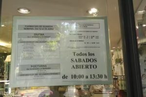 Farmacia La Glorieta. Lda. Carmen Garc&iacute;a Carbonell