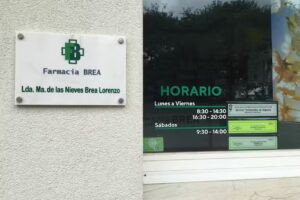 Farmacia Maria de las nieves brea Lorenzo
