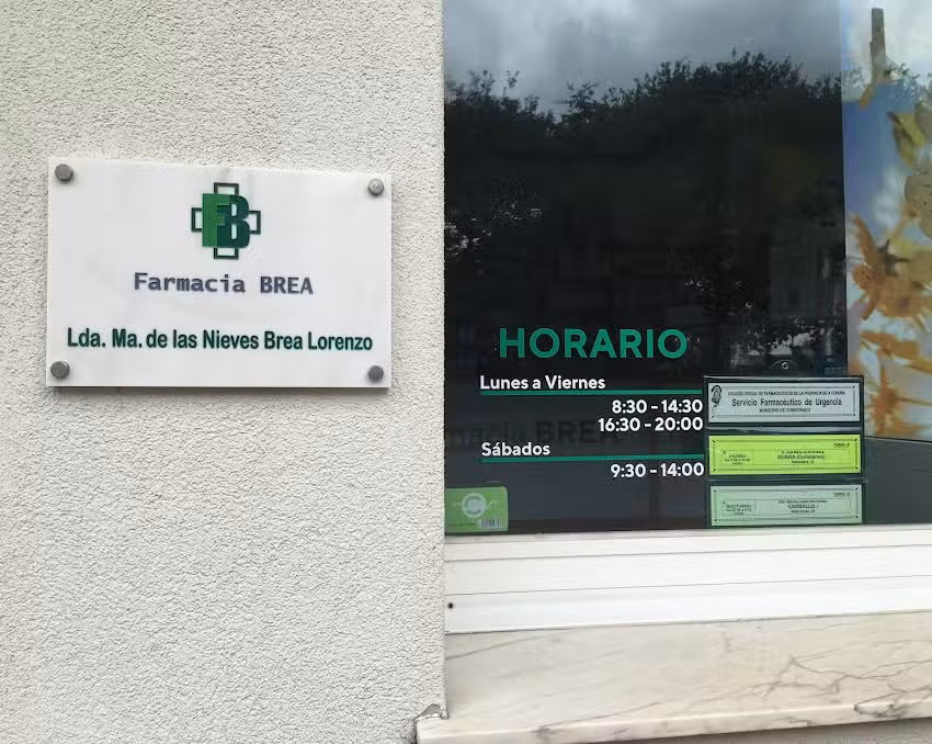 Farmacia Maria de las nieves brea Lorenzo
