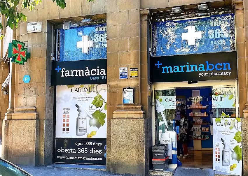 Farmacia Marina Bcn -365 de 9 a 21:30 Pharmacy