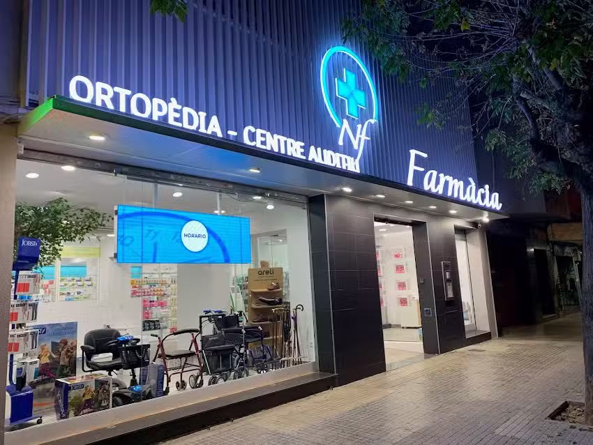 Farm&agrave;cia Ortop&egrave;dia Centre Auditiu La Llagosta Nadal CB
