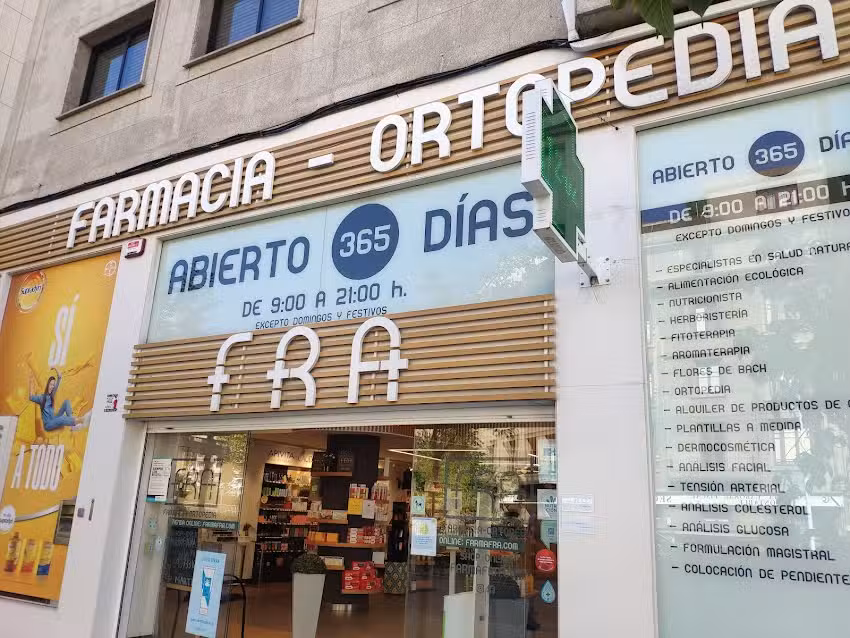 Farmacia &ndash; Ortopedia FRA