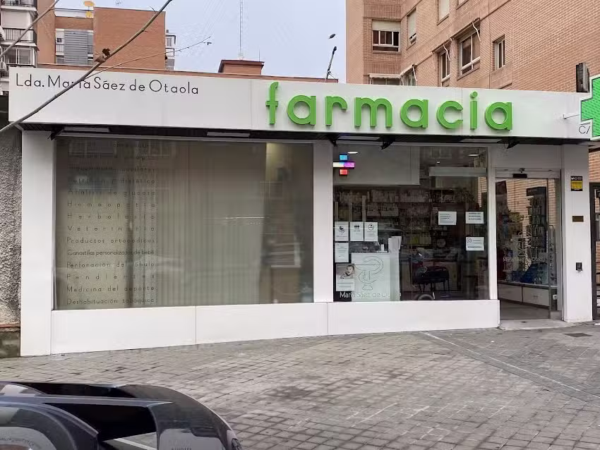 Farmacia S&aacute;ez Otaola Mar&iacute;a