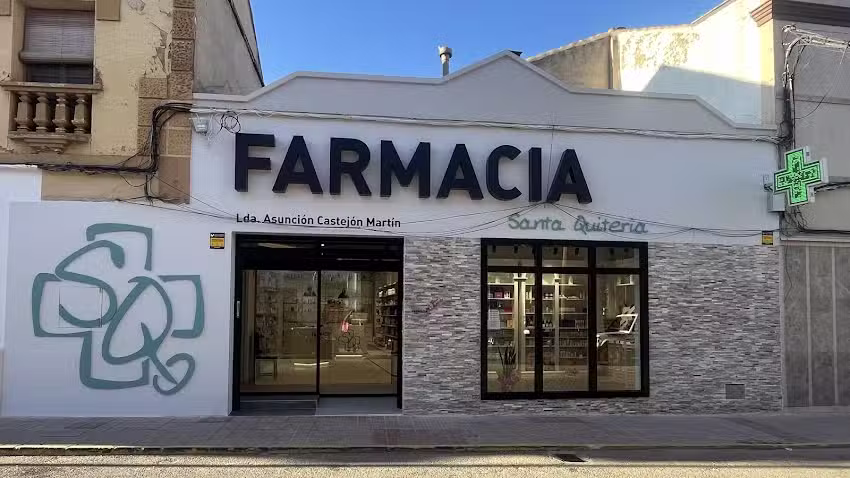 FARMACIA SANTA QUITERIA.Lda.Asunci&oacute;n Castej&oacute;n Mart&iacute;n