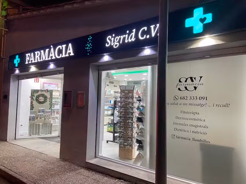 Farm&agrave;cia Sigrid C.V. a Llambilles
