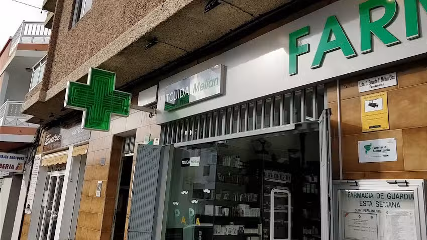 Farmacia TCuida Meli&aacute;n Lcdo. Eduardo Meli&aacute;n