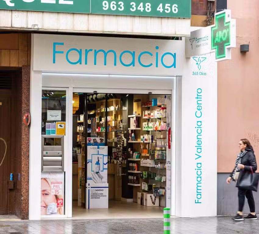 Farmacia Valencia Centro &ndash; 365 d&iacute;as