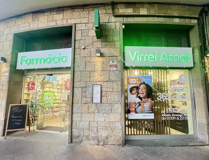 Farm&agrave;cia Virrei Amat